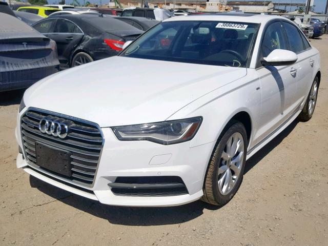 WAUF8AFC9JN069104 - 2018 AUDI A6 PREMIUM WHITE photo 2