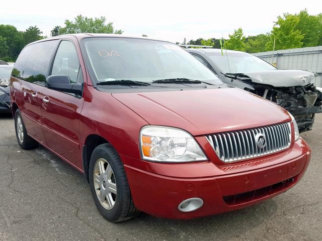 2MRZA20214BJ07321 - 2004 MERCURY MONTEREY MAROON photo 1