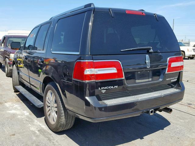 5LMJJ2J54BEJ06800 - 2011 LINCOLN NAVIGATOR BLACK photo 3