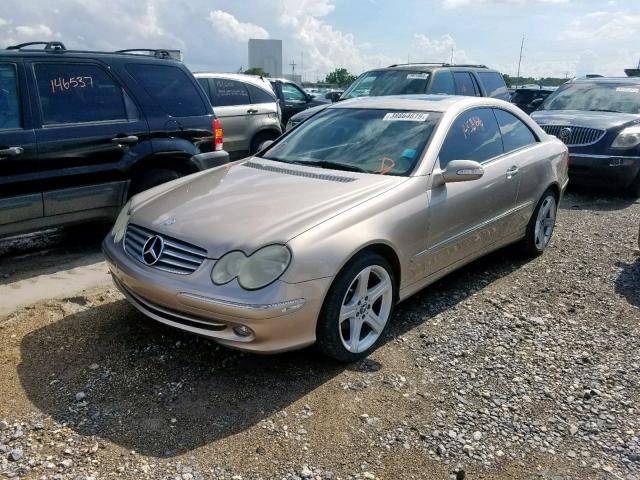 WDBTJ65J13F056284 - 2003 MERCEDES-BENZ CLK 320C TWO TONE photo 2