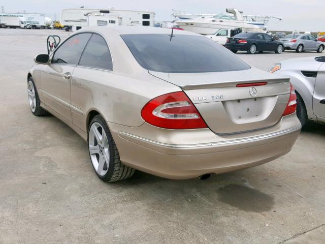 WDBTJ65J13F056284 - 2003 MERCEDES-BENZ CLK 320C TWO TONE photo 3