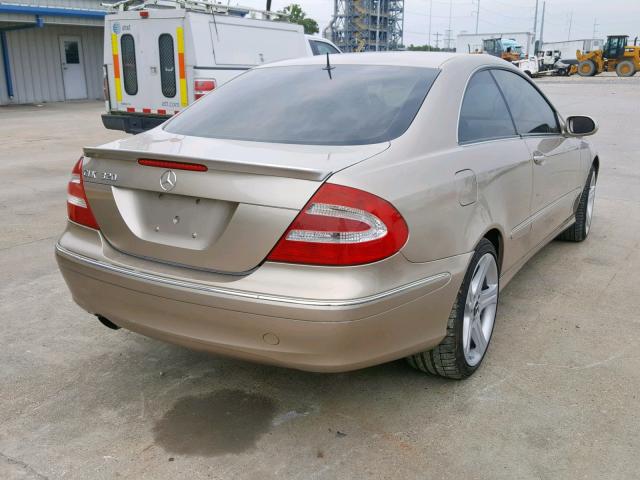 WDBTJ65J13F056284 - 2003 MERCEDES-BENZ CLK 320C TWO TONE photo 4