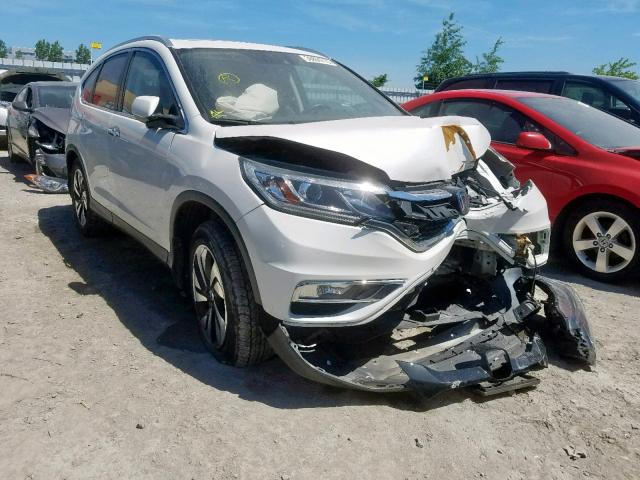 5J6RM4H99FL802084 - 2015 HONDA CR-V TOURI WHITE photo 1