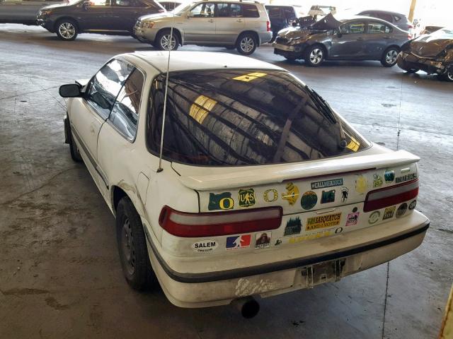 JH4DA935XLS015638 - 1990 ACURA INTEGRA LS WHITE photo 3