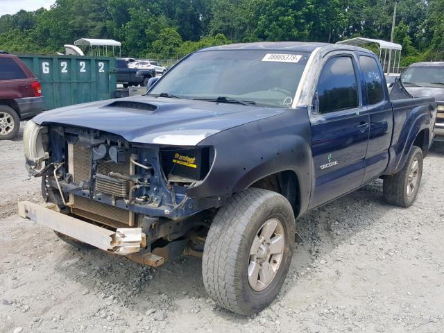 5TETU62N65Z102147 - 2005 TOYOTA TACOMA PRE BLUE photo 2