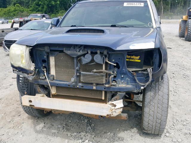 5TETU62N65Z102147 - 2005 TOYOTA TACOMA PRE BLUE photo 9