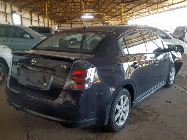 3N1AB6AP6BL636881 - 2011 NISSAN SENTRA 2.0 BLACK photo 4