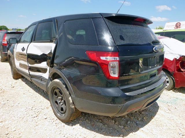 1FM5K8AR4EGC50119 - 2014 FORD EXPLORER P BLACK photo 3