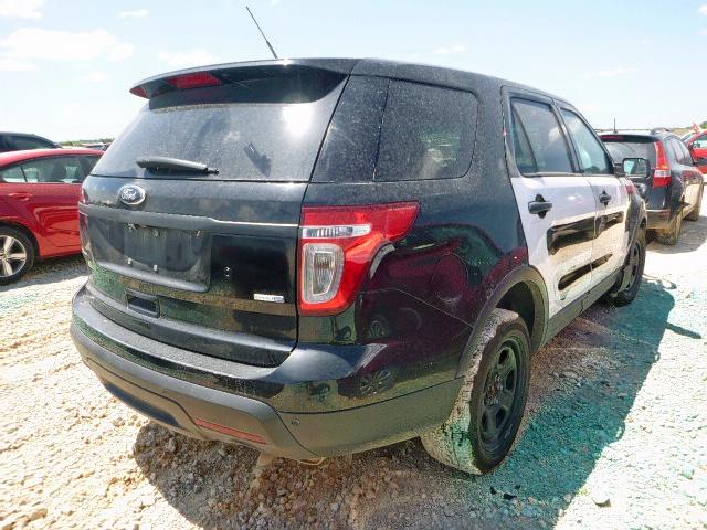 1FM5K8AR4EGC50119 - 2014 FORD EXPLORER P BLACK photo 4