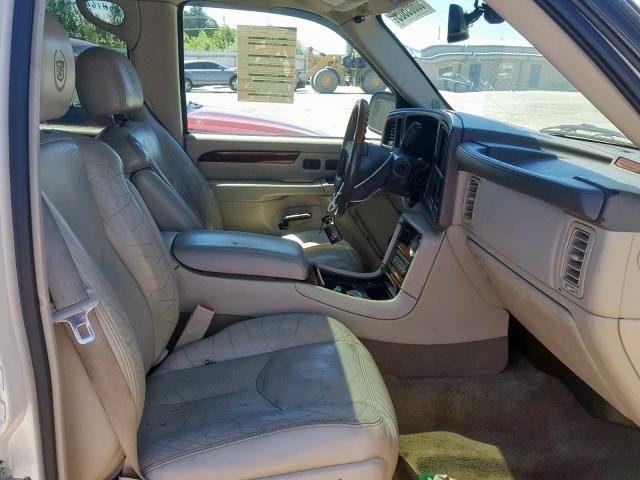 1GYEK63N54R266507 - 2004 CADILLAC ESCALADE L WHITE photo 5