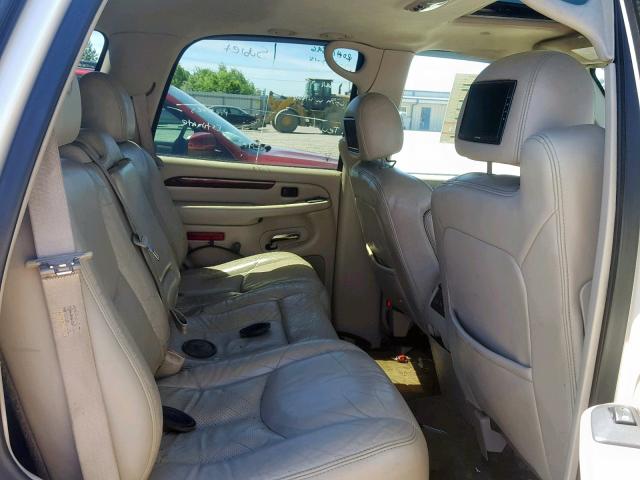 1GYEK63N54R266507 - 2004 CADILLAC ESCALADE L WHITE photo 6