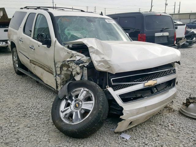 1GNFC36J59R170129 - 2009 CHEVROLET SUBURBAN C WHITE photo 1