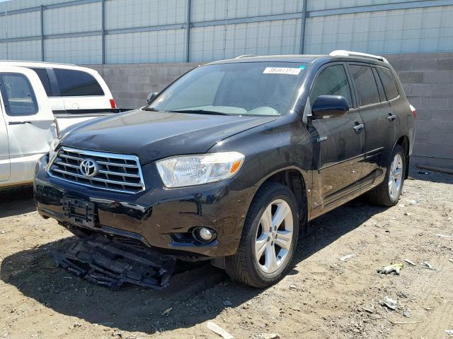 JTEES42A392131479 - 2009 TOYOTA HIGHLANDER CHARCOAL photo 2