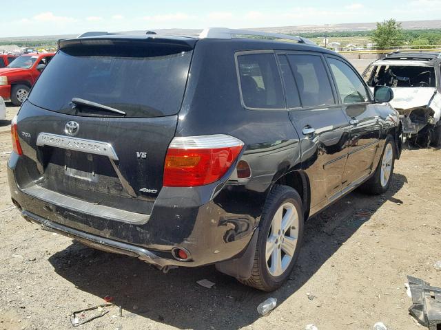 JTEES42A392131479 - 2009 TOYOTA HIGHLANDER CHARCOAL photo 4