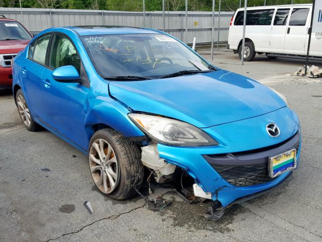 JM1BL1S69A1253885 - 2010 MAZDA 3 S BLUE photo 1