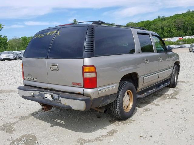 3GKFK16T61G193154 - 2001 GMC YUKON XL K GOLD photo 4