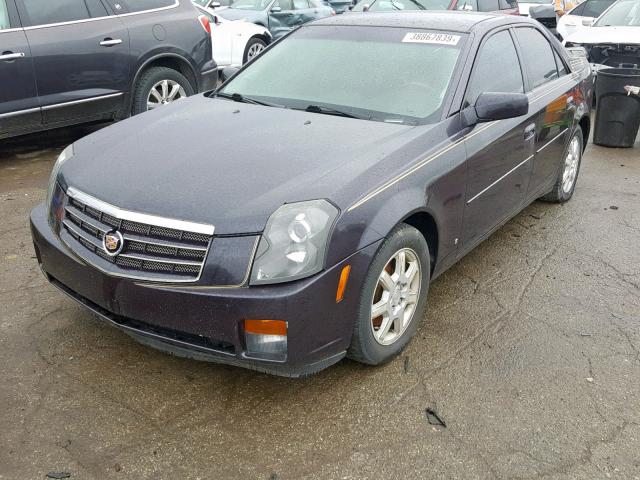 1G6DP577260101632 - 2006 CADILLAC CTS HI FEA BLACK photo 2