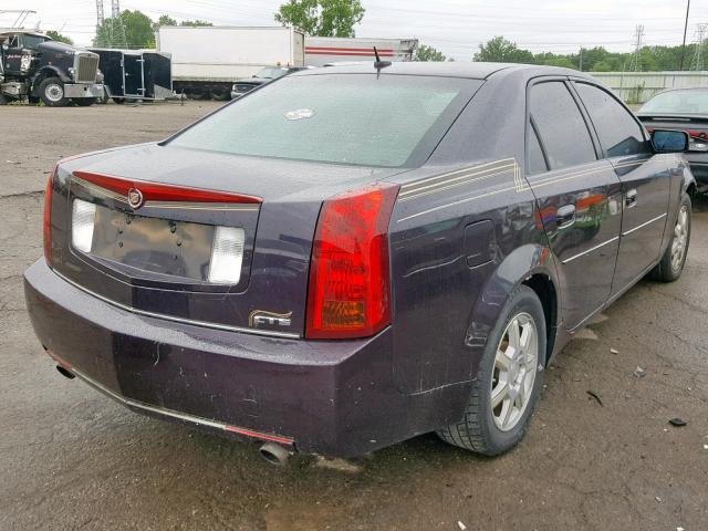 1G6DP577260101632 - 2006 CADILLAC CTS HI FEA BLACK photo 4