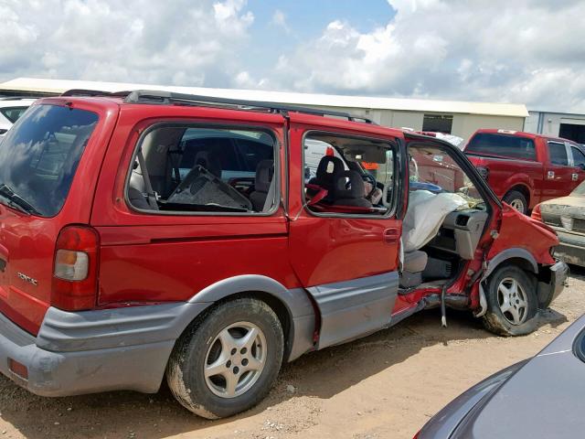 1GMDX03EXXD129947 - 1999 PONTIAC MONTANA / RED photo 9