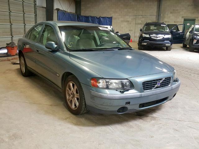 YV1RS58D622185744 - 2002 VOLVO S60 2.4T TEAL photo 1