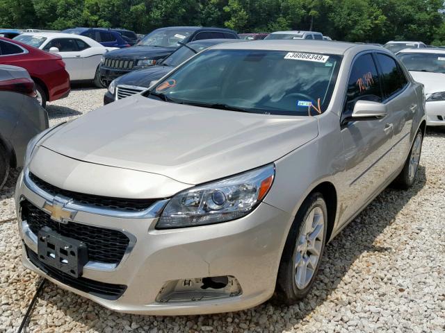 1G11C5SL9FF350242 - 2015 CHEVROLET MALIBU 1LT 棕色 照片 2