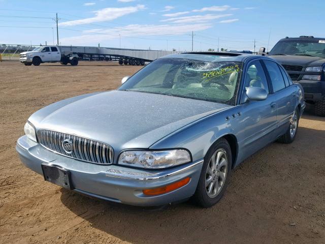 1G4CU541134157613 - 2003 BUICK PARK AVENU TURQUOISE photo 2