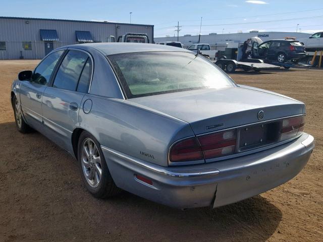 1G4CU541134157613 - 2003 BUICK PARK AVENU TURQUOISE photo 3