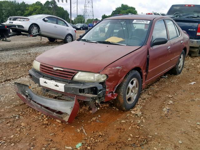 1N4BU31D6VC165353 - 1997 NISSAN ALTIMA XE MAROON photo 2