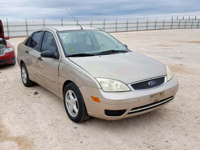 1FAFP34N26W146277 - 2006 FORD FOCUS ZX4 GOLD photo 1