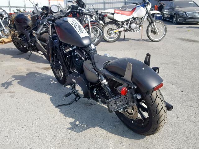 1HD4LE231KC403577 - 2019 HARLEY-DAVIDSON XL883 N BLACK photo 3