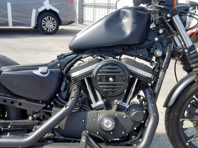 1HD4LE231KC403577 - 2019 HARLEY-DAVIDSON XL883 N BLACK photo 6