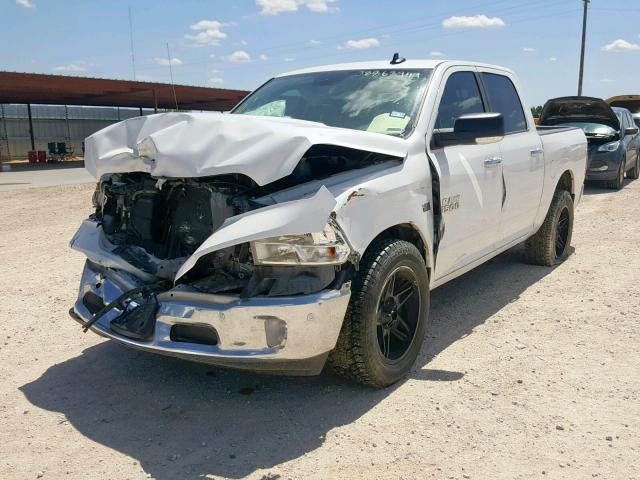 3C6RR6LT6GG338120 - 2016 RAM 1500 SLT WHITE photo 2