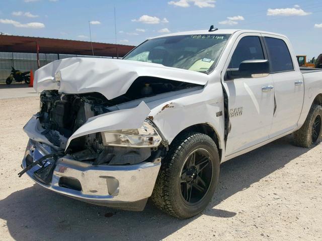 3C6RR6LT6GG338120 - 2016 RAM 1500 SLT WHITE photo 9