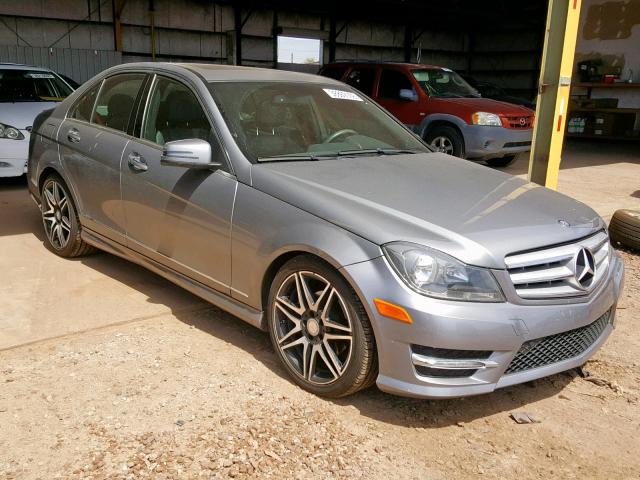 WDDGF4HB2DR259400 - 2013 MERCEDES-BENZ C 250 GRAY photo 1