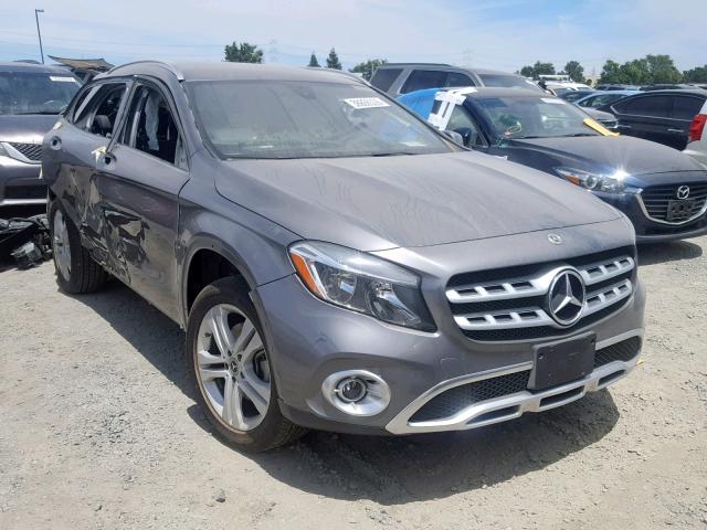 WDCTG4GB5KJ535159 - 2019 MERCEDES-BENZ GLA 250 4M GRAY photo 1