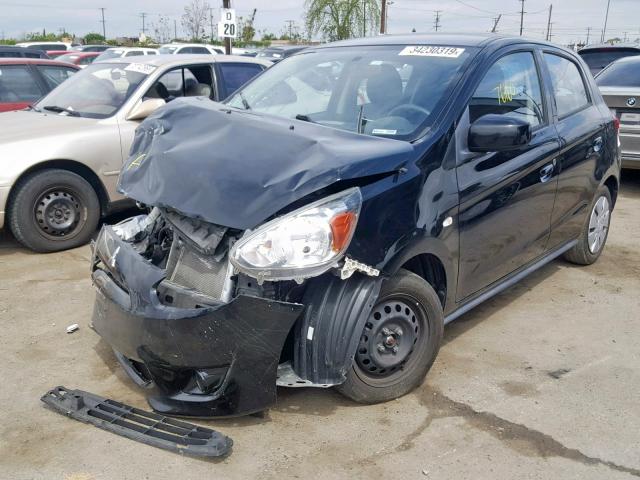 ML32A3HJ5FH009973 - 2015 MITSUBISHI MIRAGE DE BLACK photo 2