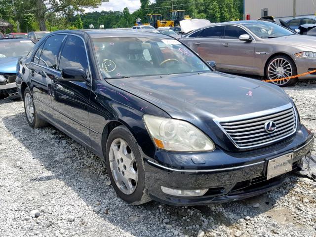 JTHBN36F855008055 - 2005 LEXUS LS 430 BLACK photo 1