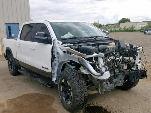 1C6SRFLT2KN534119 - 2019 RAM 1500 REBEL თეთრი ფოტო 1