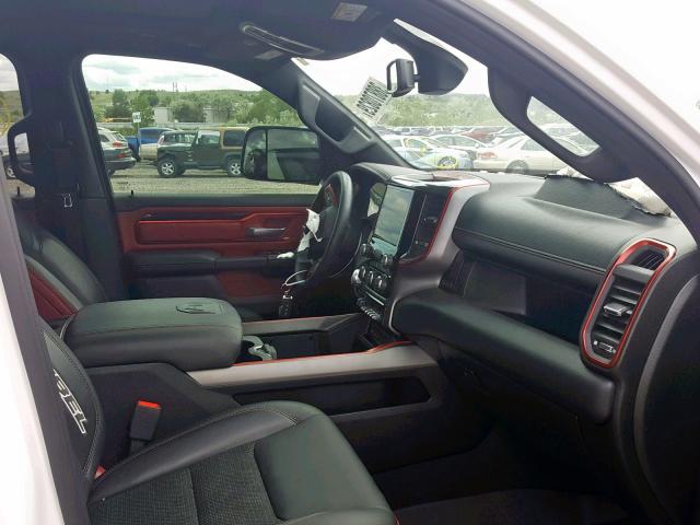 1C6SRFLT2KN534119 - 2019 RAM 1500 REBEL თეთრი ფოტო 5