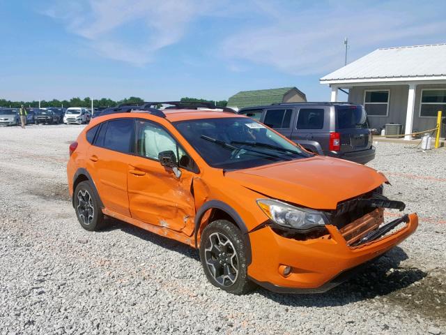 JF2GPACC4DG828427 - 2013 SUBARU XV CROSSTR ORANGE photo 1