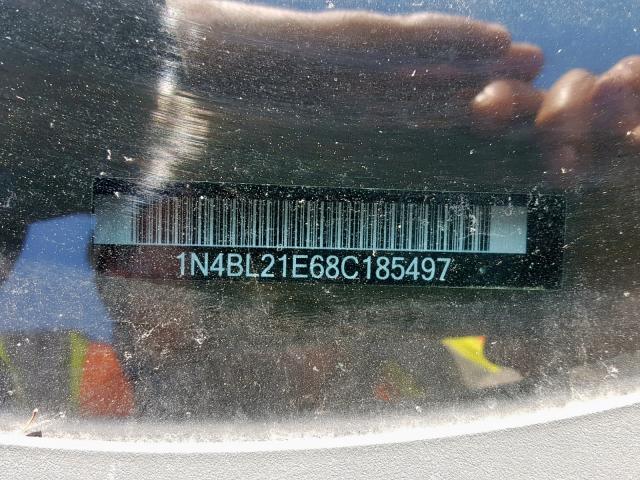 1N4BL21E68C185497 - 2008 NISSAN ALTIMA 3.5 GRAY photo 10