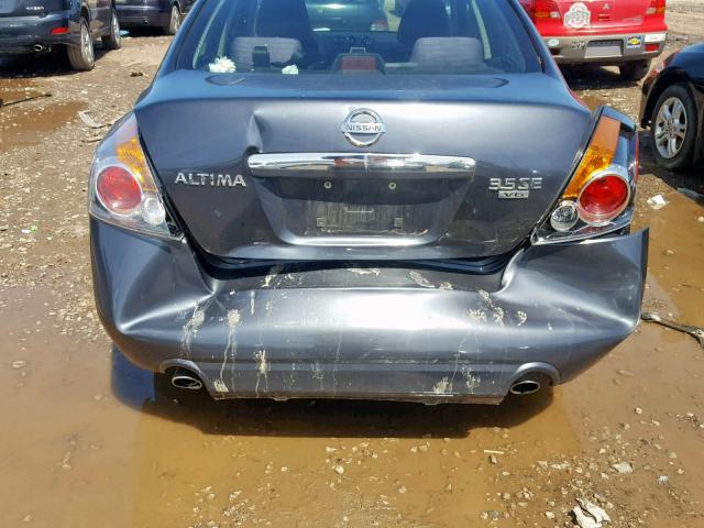 1N4BL21E68C185497 - 2008 NISSAN ALTIMA 3.5 GRAY photo 9