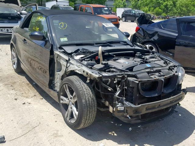 WBAUN13578VH80030 - 2008 BMW 128 I BLACK photo 1