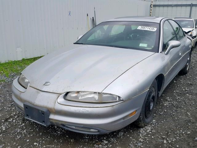 1G3GR62C1X4114316 - 1999 OLDSMOBILE AURORA SILVER photo 2