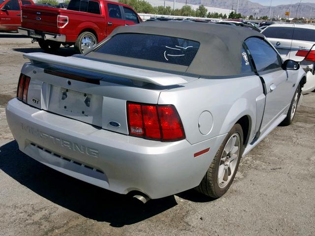 1FAFP45X32F207779 - 2002 FORD MUSTANG GT GRAY photo 4