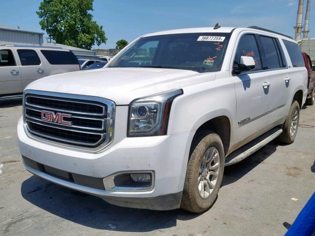 1GKS2GKC4FR294014 - 2015 GMC YUKON XL K WHITE photo 2