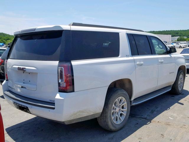 1GKS2GKC4FR294014 - 2015 GMC YUKON XL K WHITE photo 4