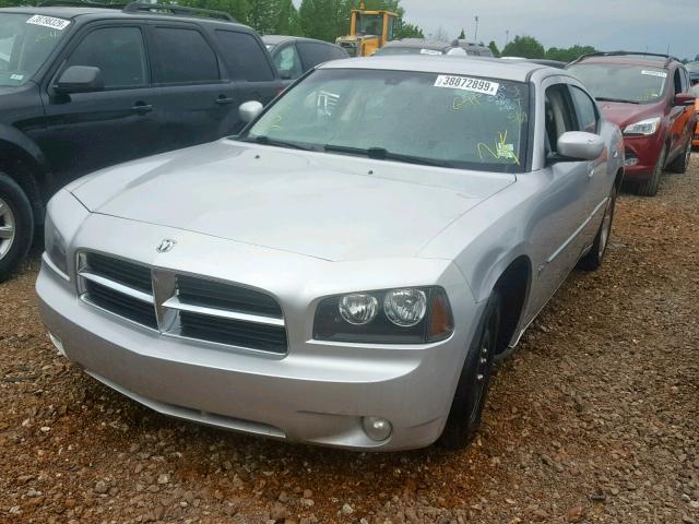 2B3CA3CV3AH223019 - 2010 DODGE CHARGER SX SILVER photo 2