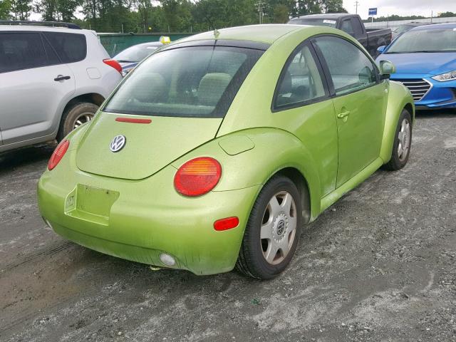 3VWCD21C5YM418680 - 2000 VOLKSWAGEN NEW BEETLE GREEN photo 4