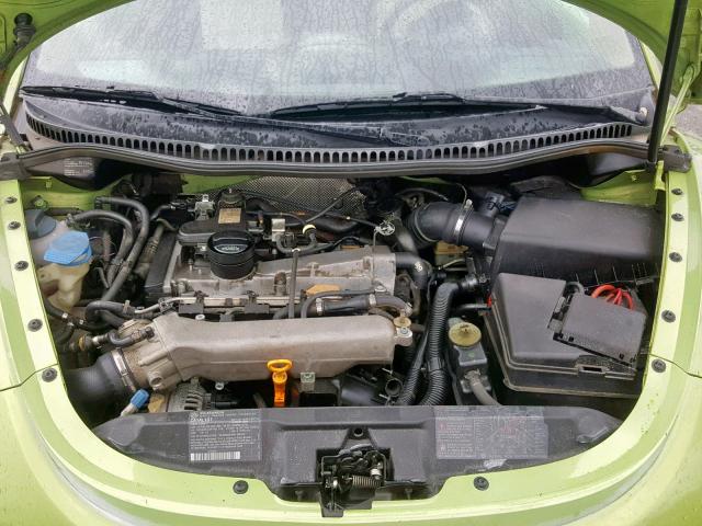 3VWCD21C5YM418680 - 2000 VOLKSWAGEN NEW BEETLE GREEN photo 7